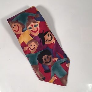 Save the children necktie 100% silk